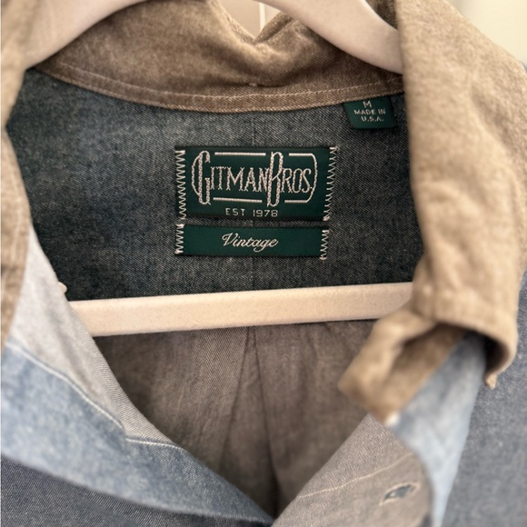 Gitman Brothers Vintage Rare Multicolor Flannel Button Down Shirt - Picture 3 of 8